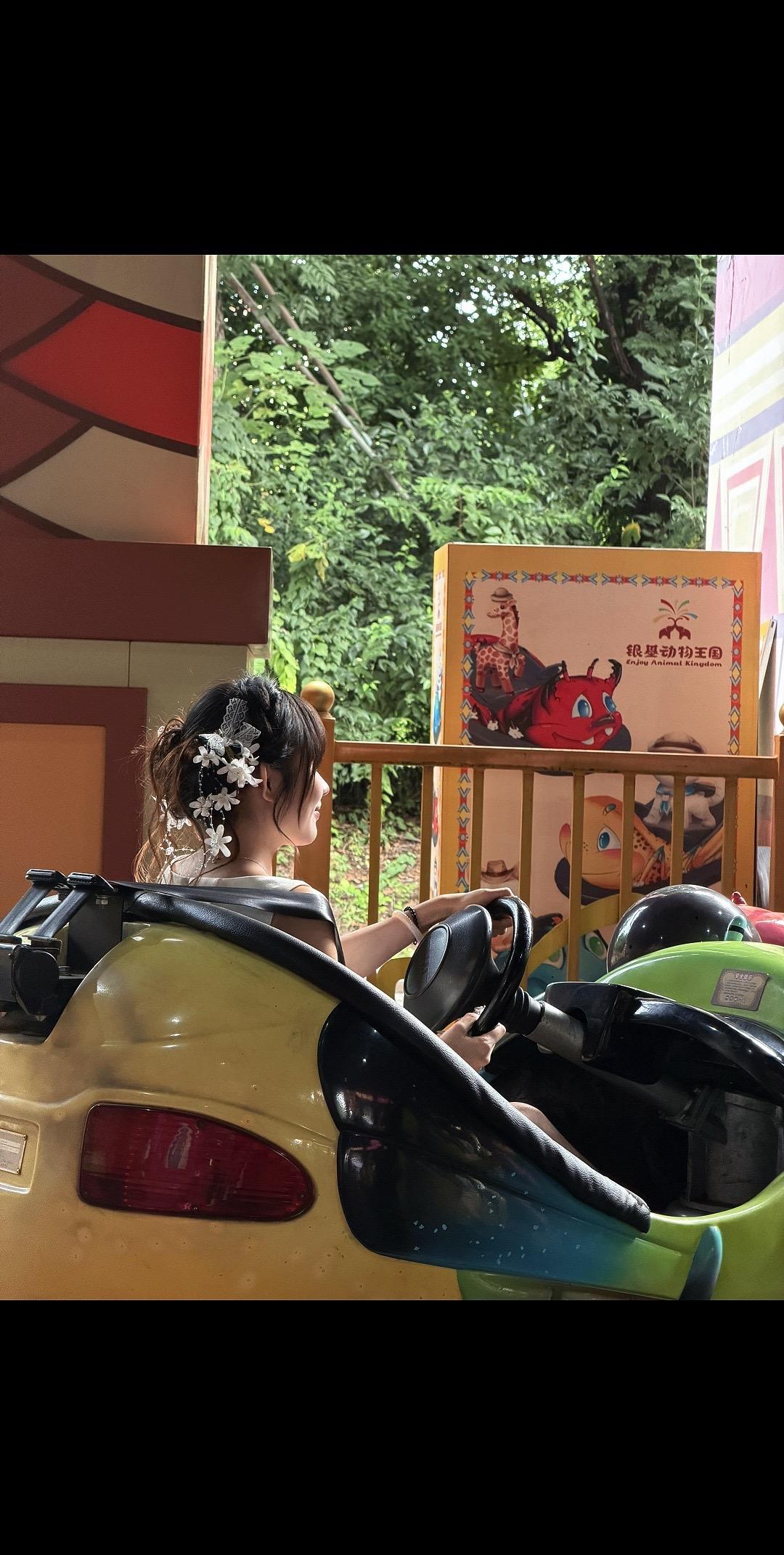 游乐园小车手上线，今日负责快乐驾驶🚗