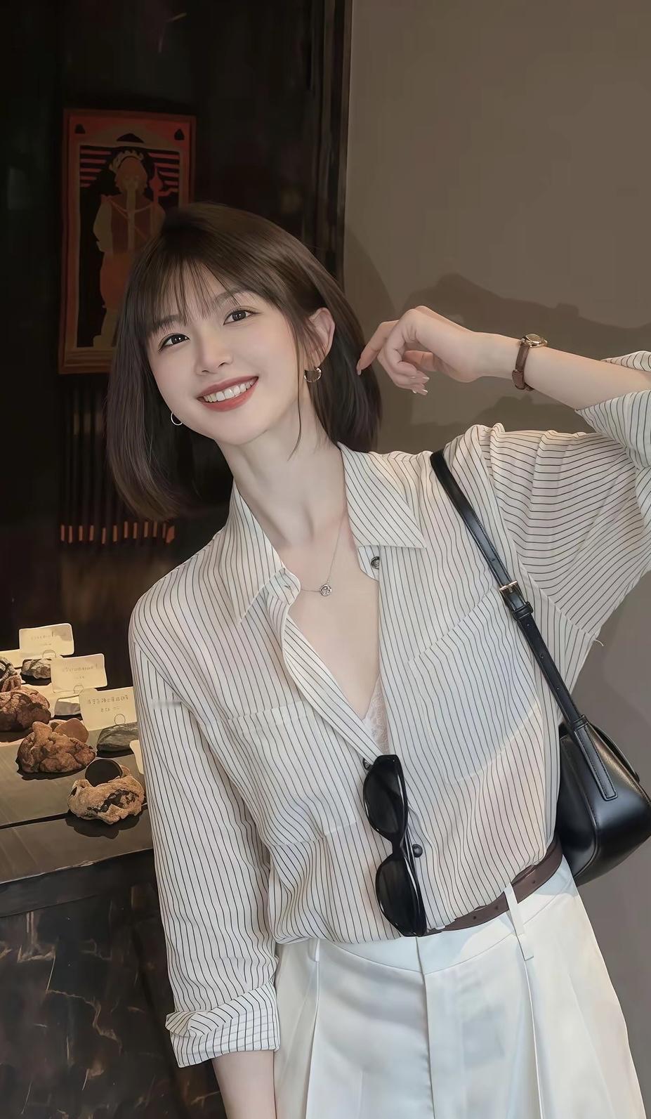 笑靥如花，岁月静好。