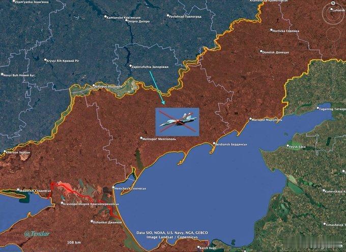 昨天，扎波罗热地区，乌军击落了俄军一架苏-34战斗轰炸机。关注俄乌局势最新进展 