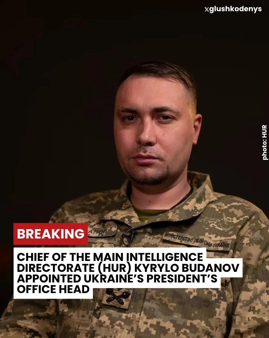 突发：布达诺夫被泽连斯基任命为总统办公室主任（图一），又一政客明星冉冉升起；而布