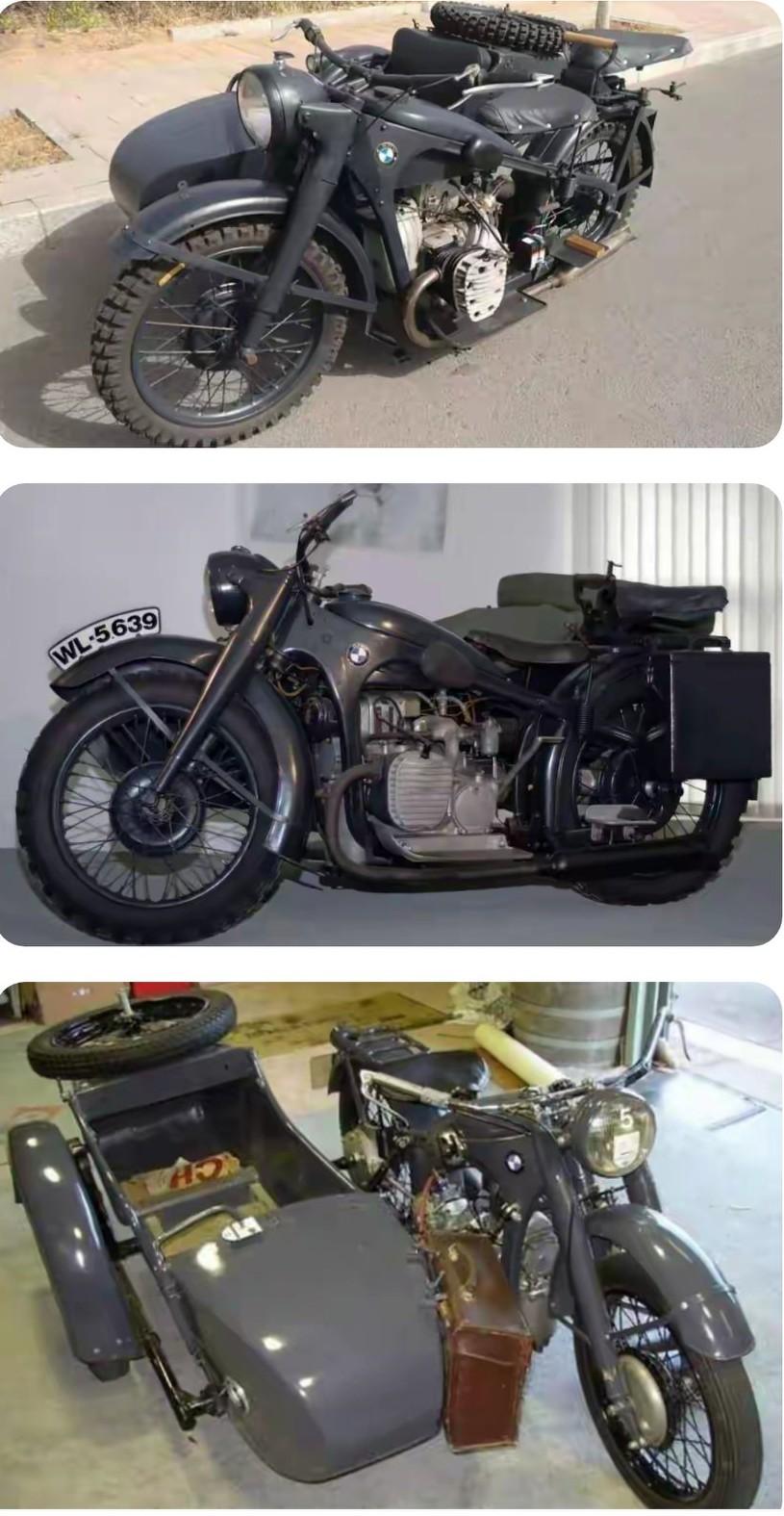 二战德军9大经典摩托车：钢铁战马驰骋战场，每一辆都是男人的浪漫！

1. 宝马R