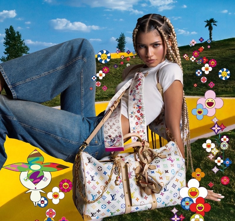 赞达亚Zendaya新品牌代言写真🌺🌸🌼 