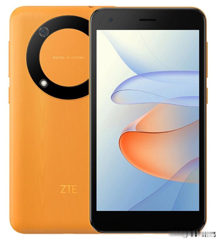 中兴的这款新机，外观有点独特啊~
中兴畅行 60 看背面有点类似于华为mate 