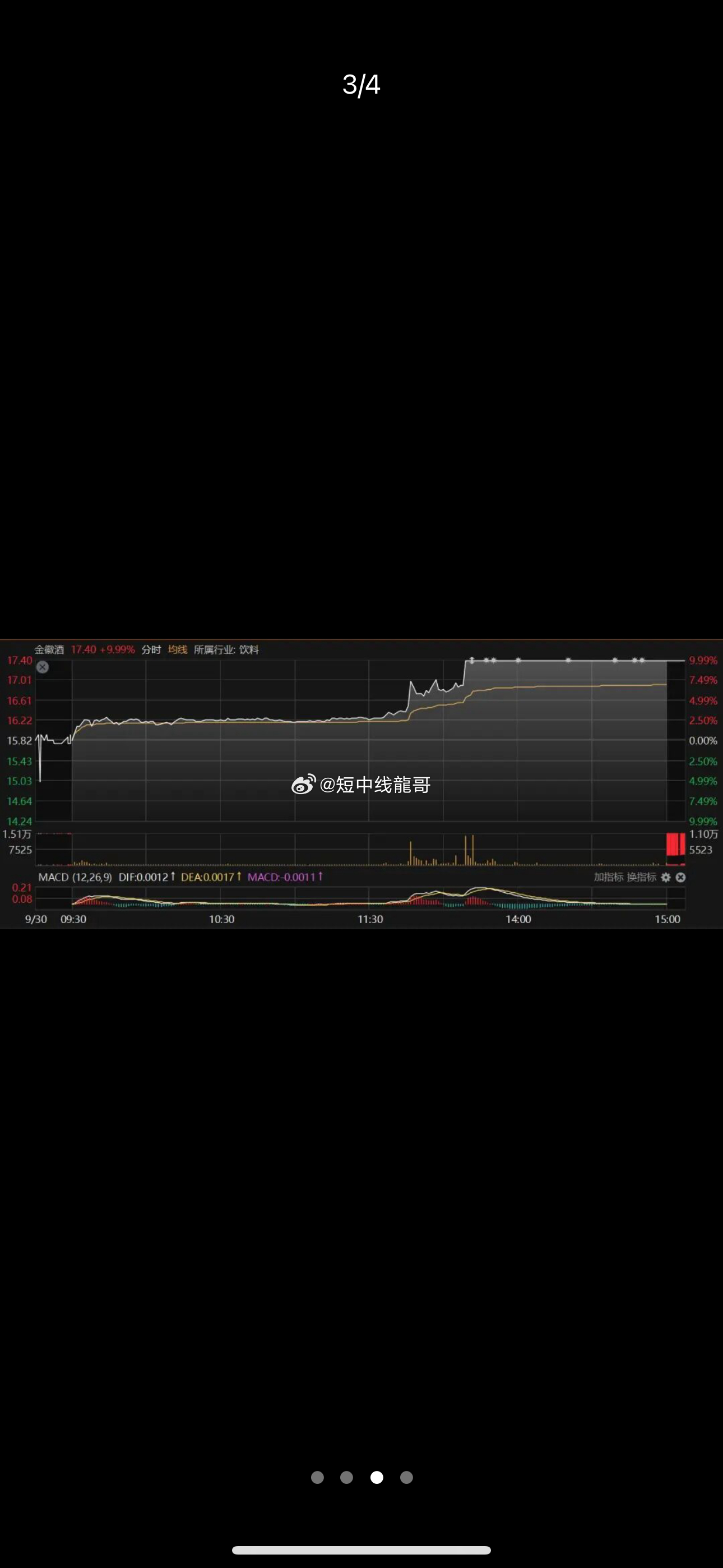 多只个股出现“地天板”行情。今日（9月30日），是国庆长假前的最后一个交易日，市