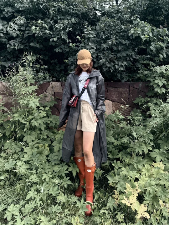 下雨天了怎么办☔️穿雨衣啊🧥