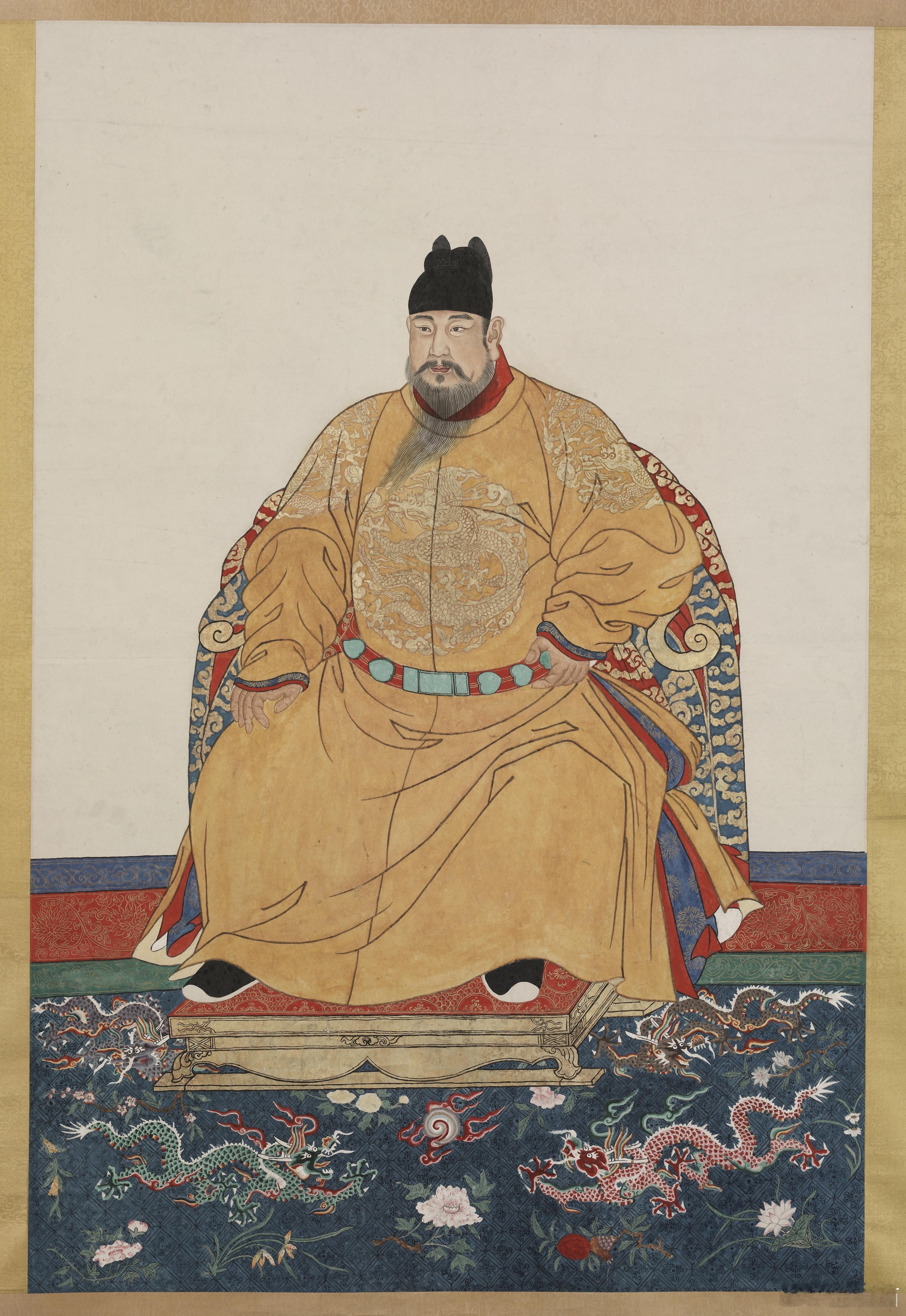 明仁宗朱高炽像 ​​​