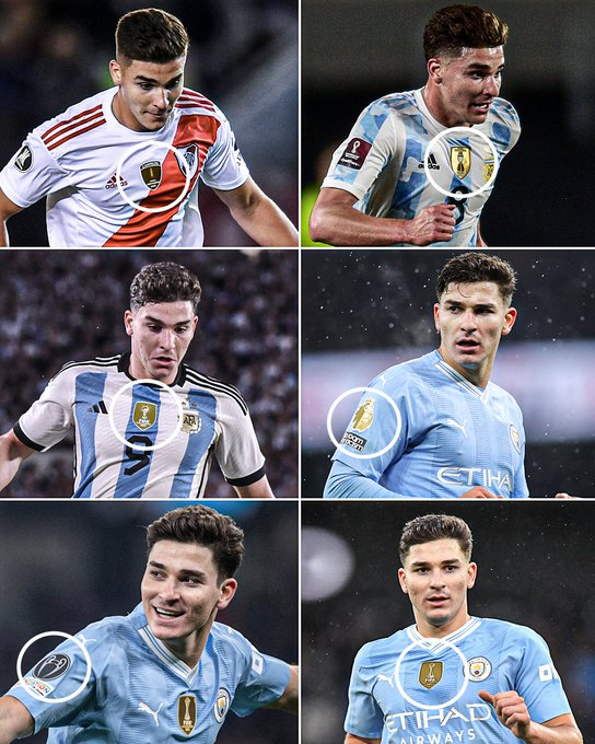 今天是个好日子，让我们记住朱利安·阿尔瓦雷斯在不到两年的时间内就完成了他的足球生