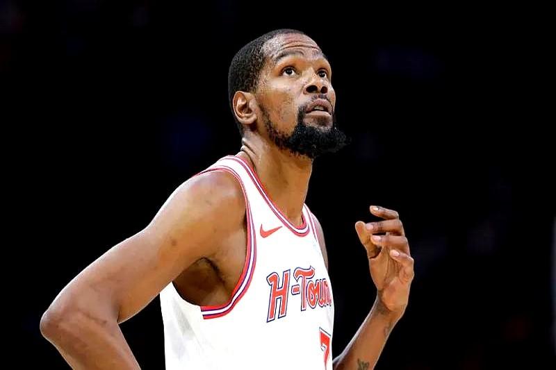 再拿个50分，杜兰特就要超乔丹了！

休斯顿火箭队的杜兰特，生涯总得分就差那么一