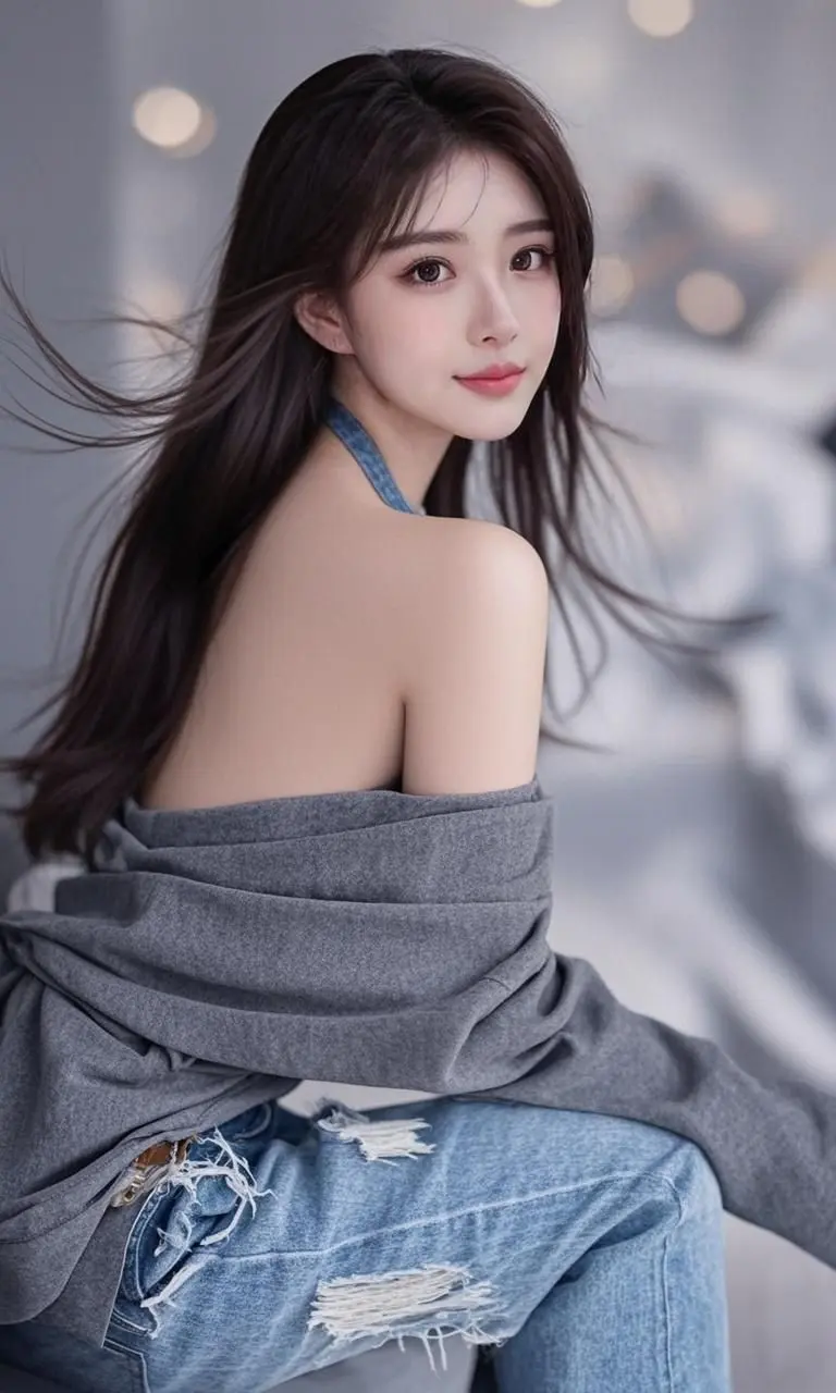 酷感背影 原来ai写真可以这么美 人生总得有一套ai写真吧 谁拍谁好看...