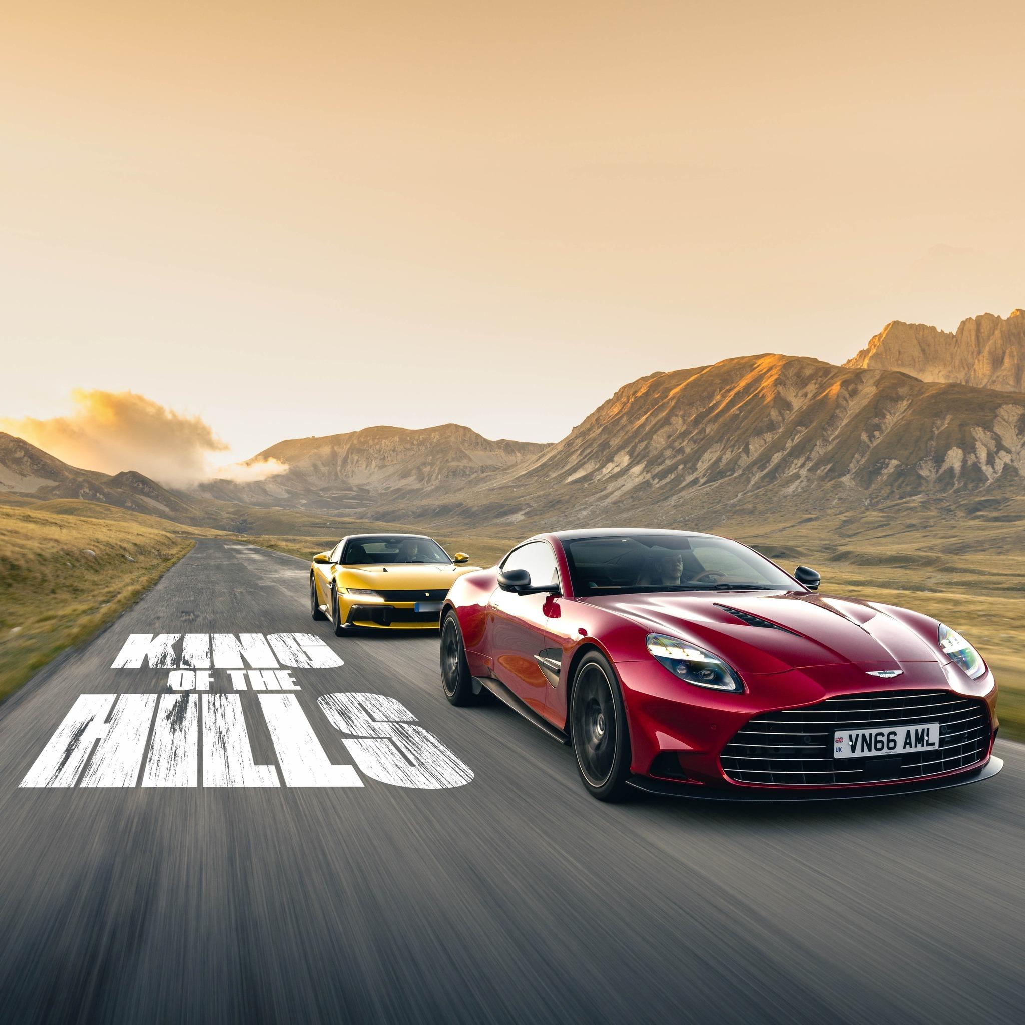 Aston Martin Vanquish & Ferrari 12Cilind