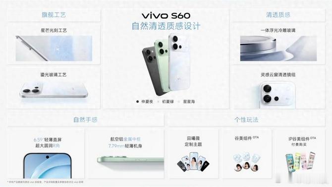【以蓝厂影像领先的视频能力做Live 出片好搭子vivo S60系列正式发布】5