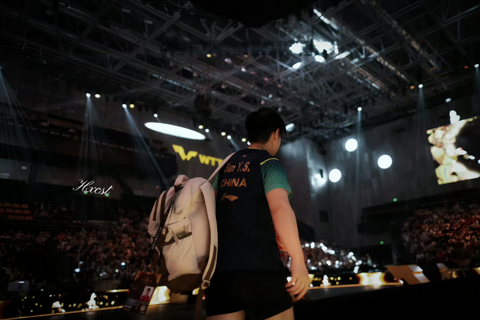 阳光正好，微风不燥，人间值得，未来可期。（莎莎离大满贯又近了一步） #孙颖莎决赛