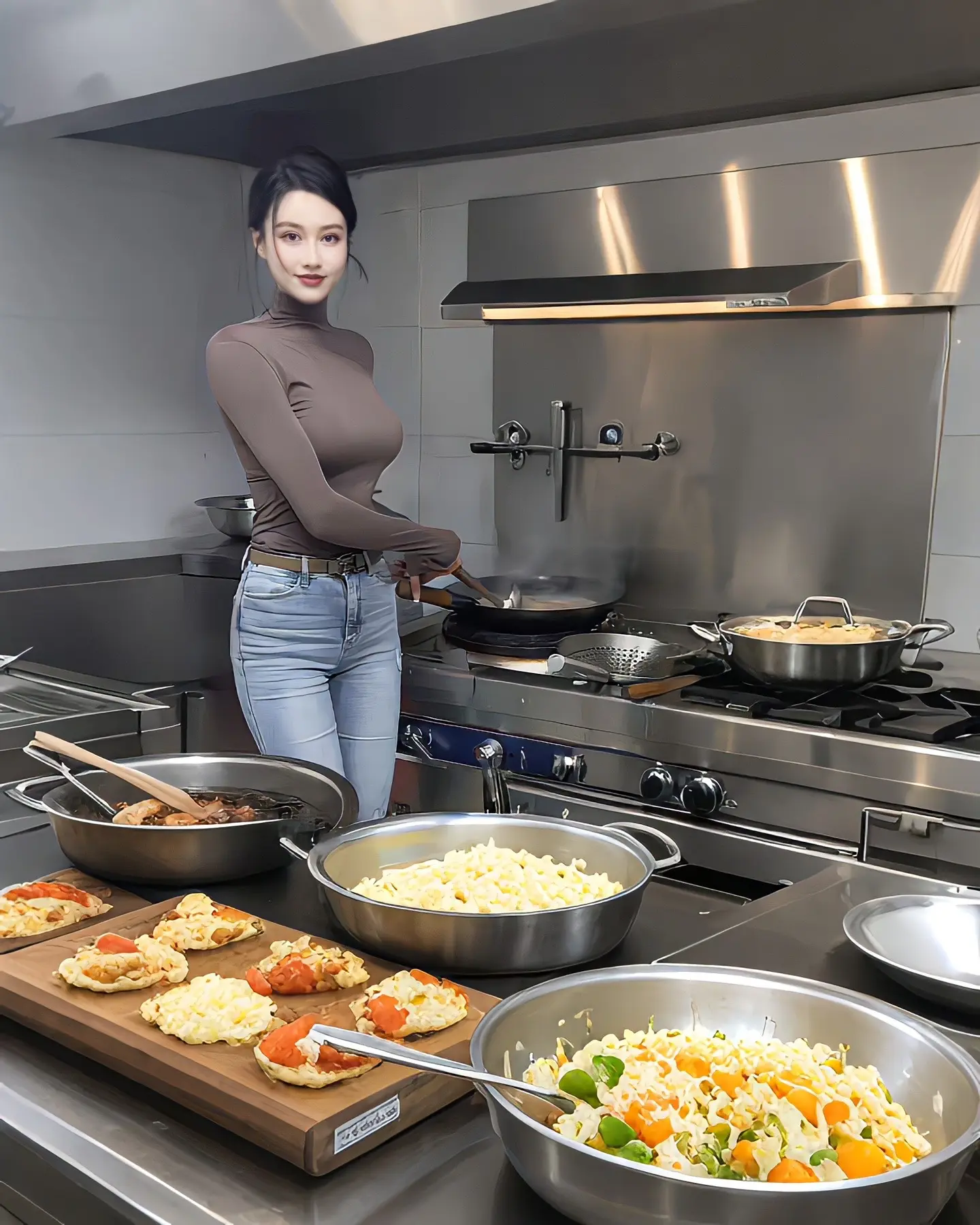 不夸张的说 在紧身牛仔裤面前 鲨鱼裤也要退避三舍