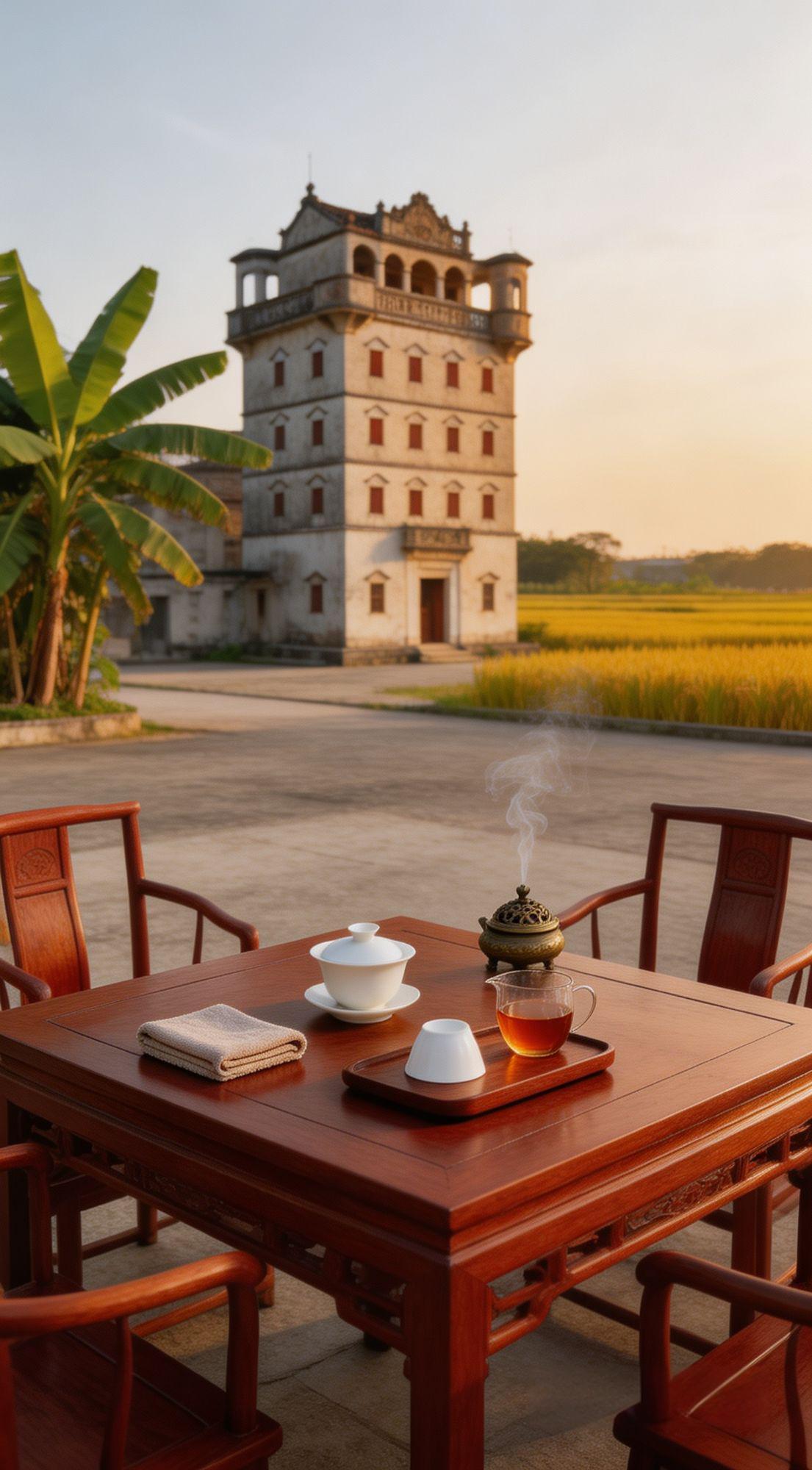 评论区一人一句，
茶烟如诉，情怯如初。
我接下一句，
看看谁能把这份情怯续成诗。