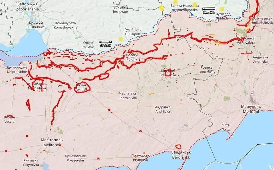 乌总理：乌军反攻已经收复8个定居点和超过113平方公里领土 乌克兰军队在前线的至