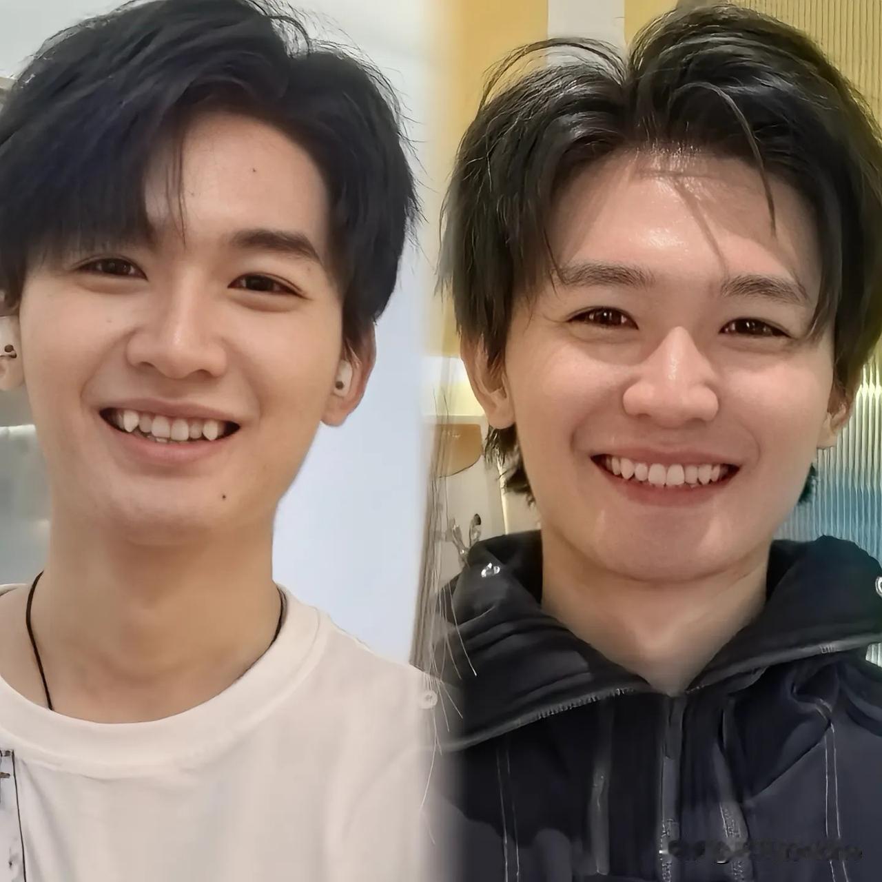 2月5日，《offer5》实习生胡明昊更新动态，并配文“你笑得越来越标准，但笑得