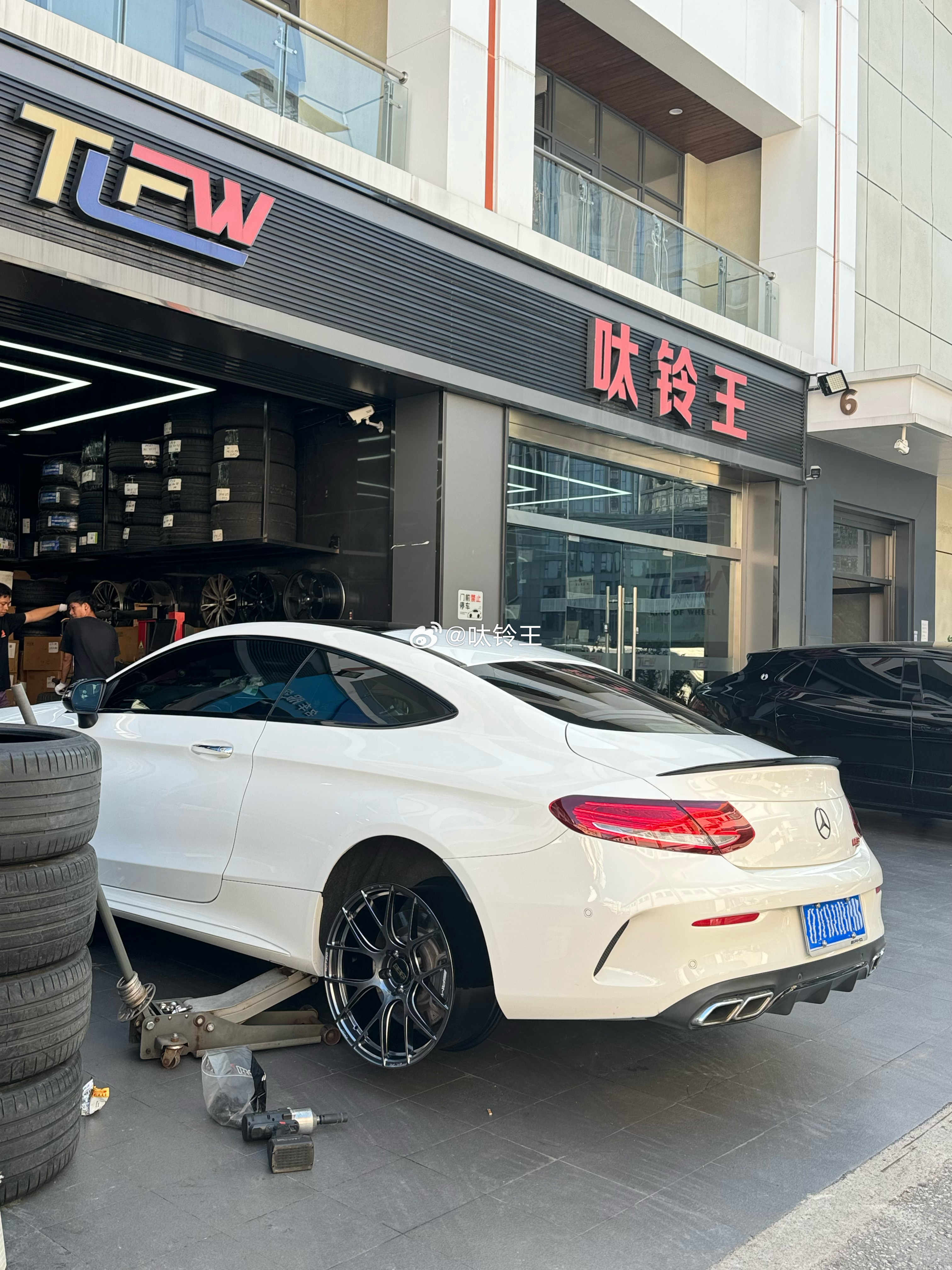 奔驰C63s coupe 开工！ ​​​