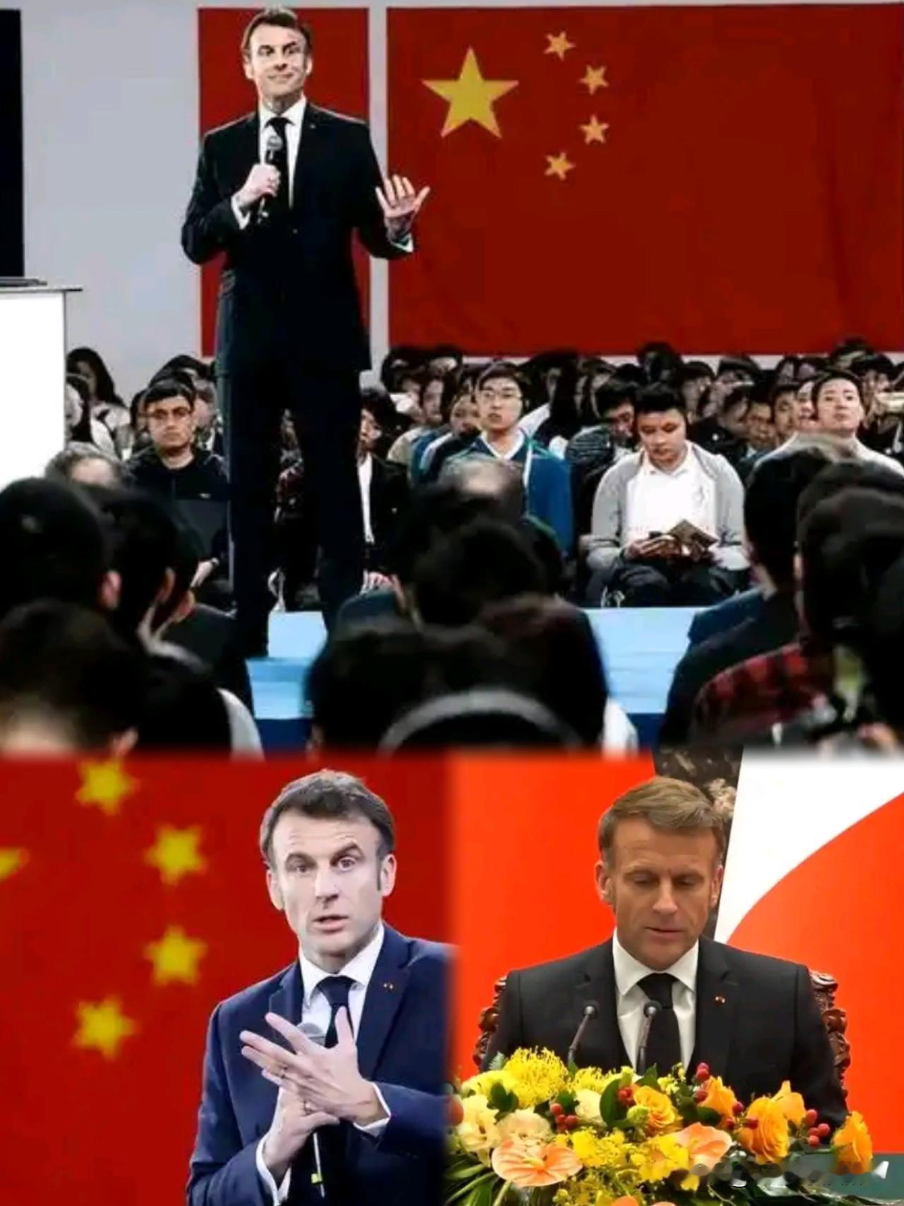看给马克龙这待遇，咱们这回真是拿出了十二分的诚意，哪怕心里明镜似的知道法国爱搞“