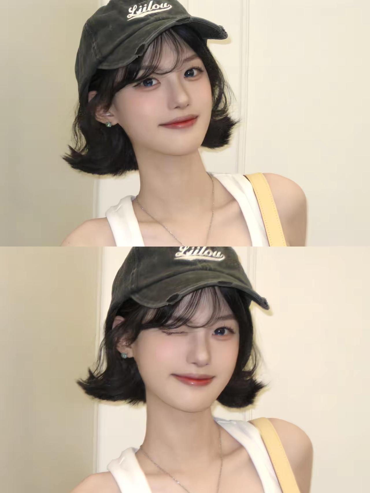 如果心是天平 那全部都为你倾倒。短发 ccd 美式甜心