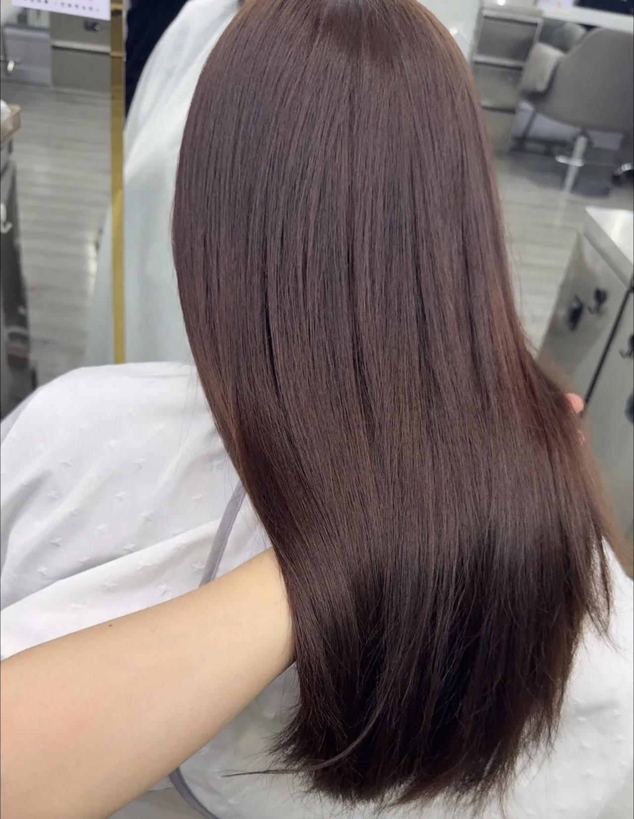 珍珠米棕色 奶茶色 质感发色 薄荷米棕色 雾棕色