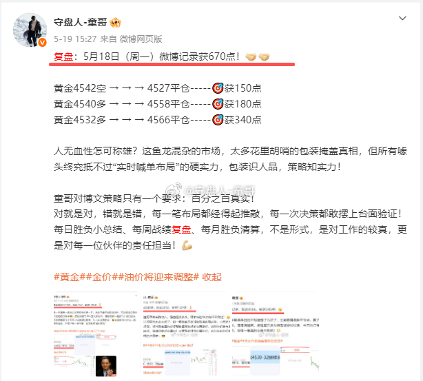 周战报｜童粉共享：震荡筑利，稳利前行五月份战报：统计周期 5月18日 — 5月2