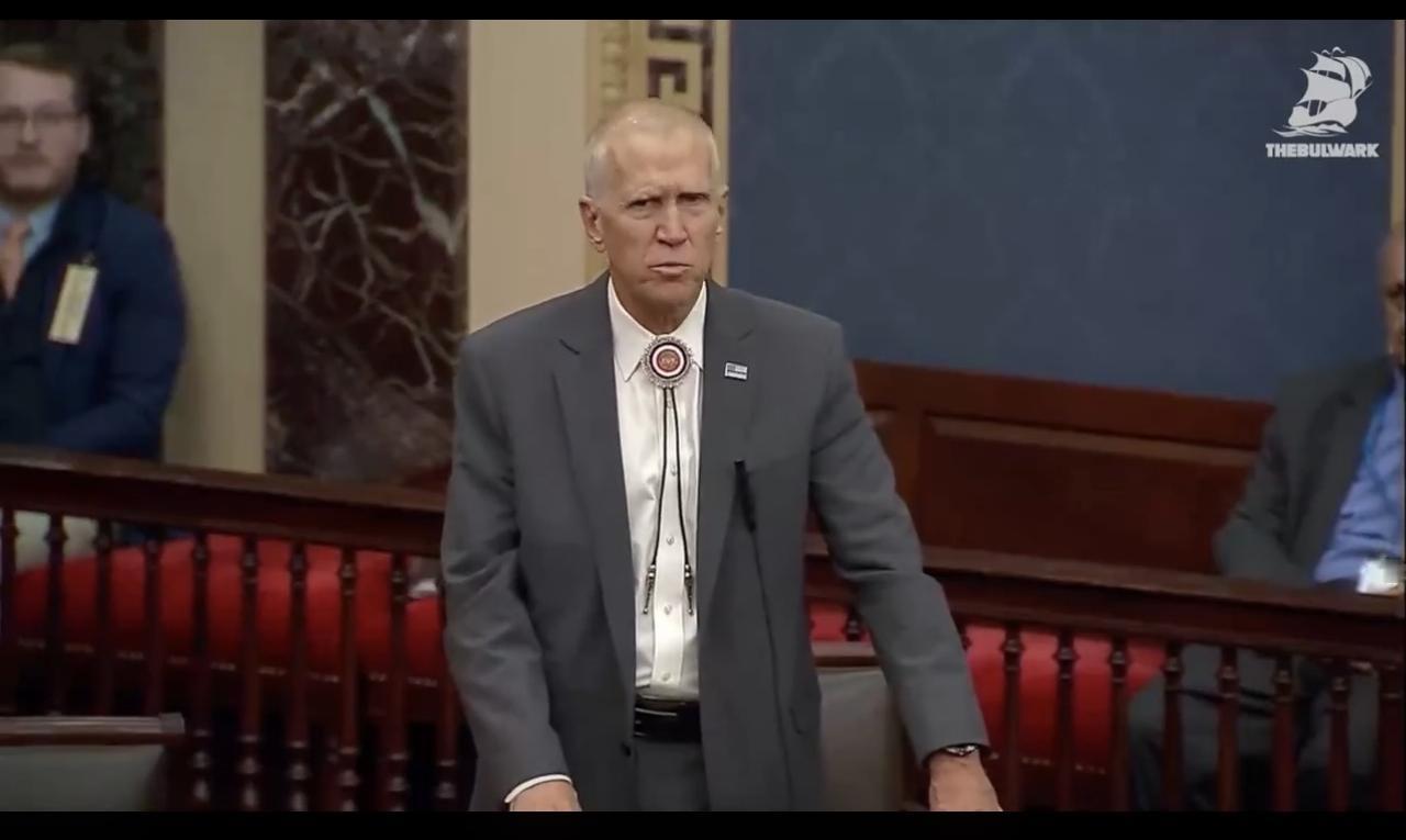 美国共和党参议员蒂利斯：“格雷厄姆参议员提到（特朗普）总统提起了一项100亿美元