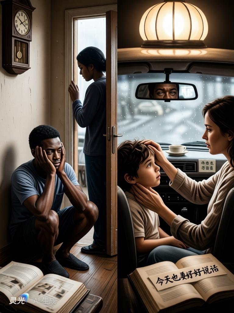 一句善言，能改一个人

今天看到一个视频，视频中黑人司机载着白人母子，后排传来孩