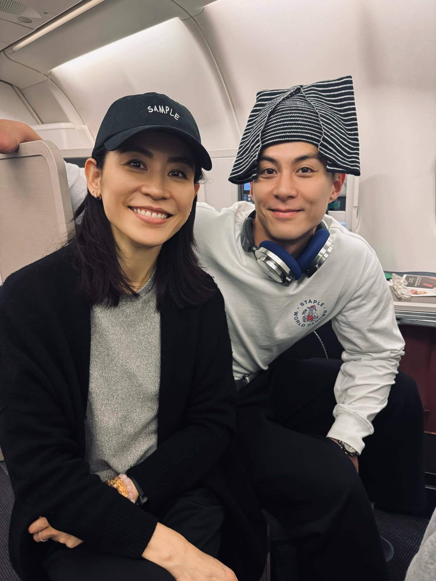 乌廷芳和儿子。跨年电影愿