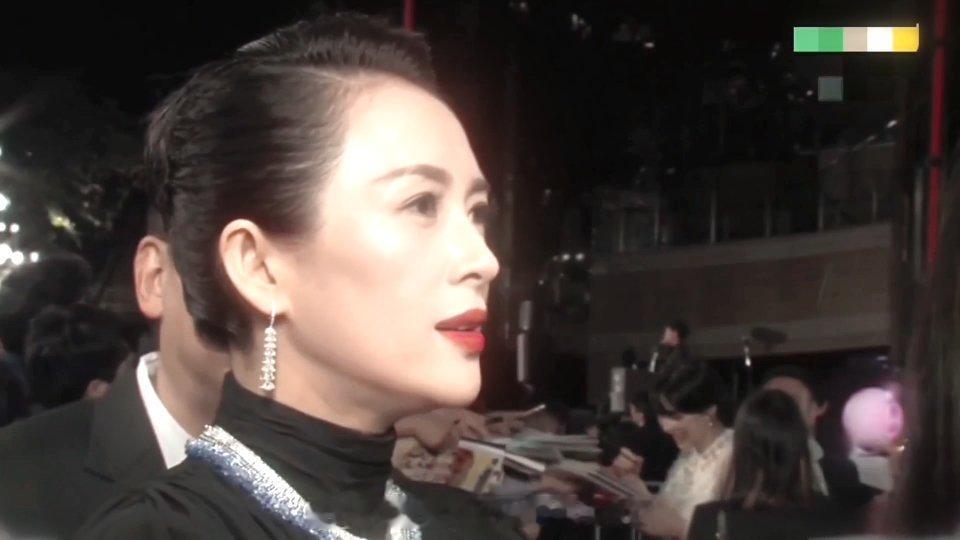 模糊的画质 清晰的美貌丨章娘娘at东京电影节谁敢想这个时候还怀着小皮裤章子怡
