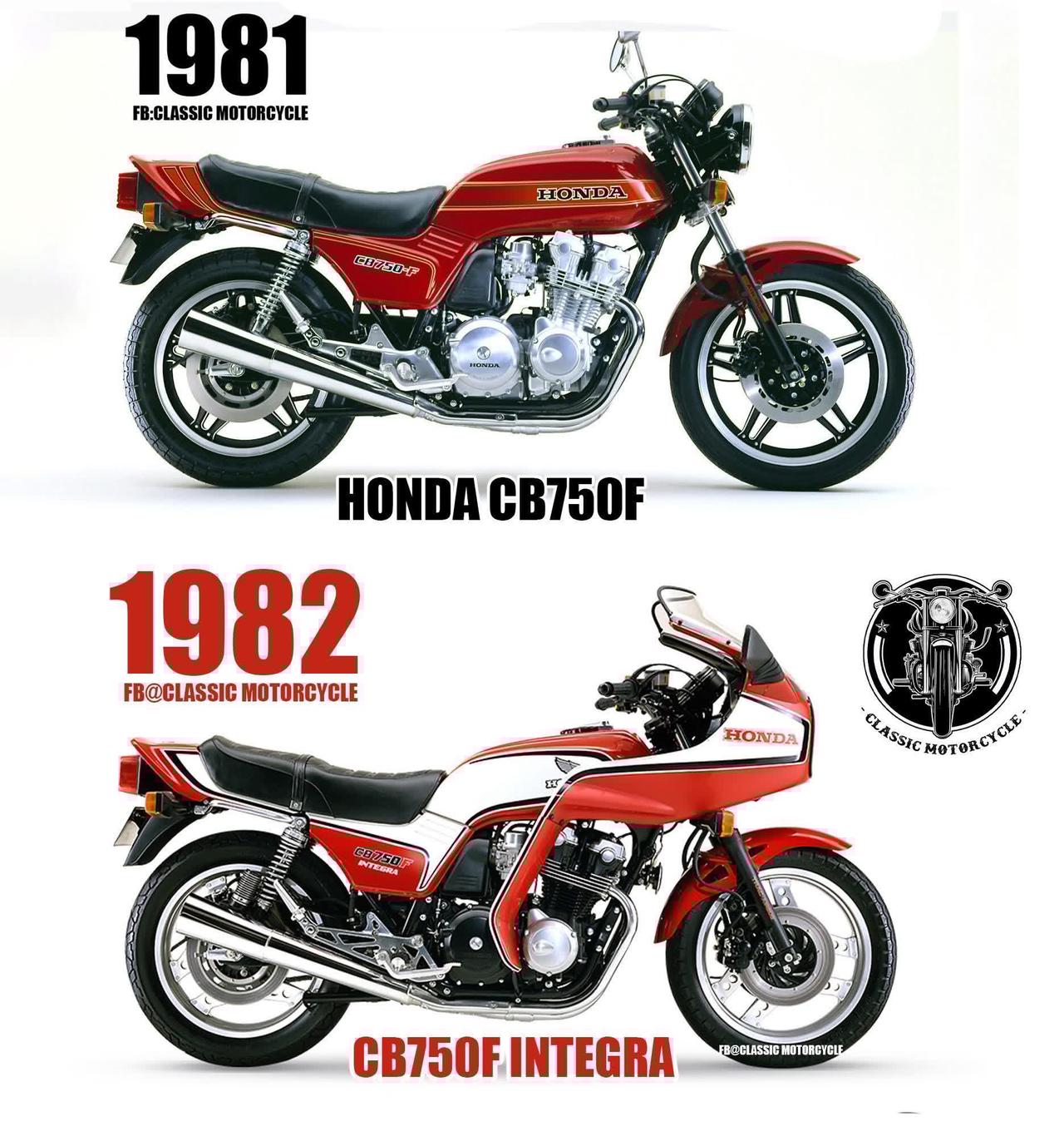 1981 vs 1982 🔥
本田CB750F &本田CB750F Integ