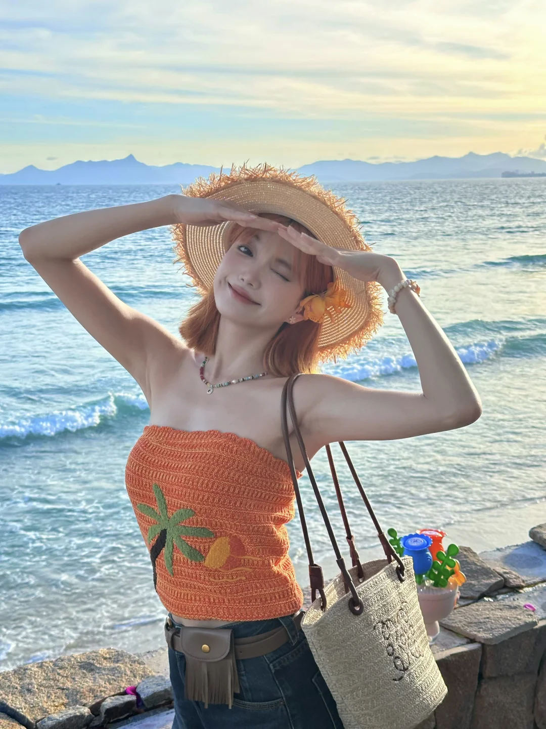 Live photo｜开心的话 晒黑一点也没关系🧡🐚