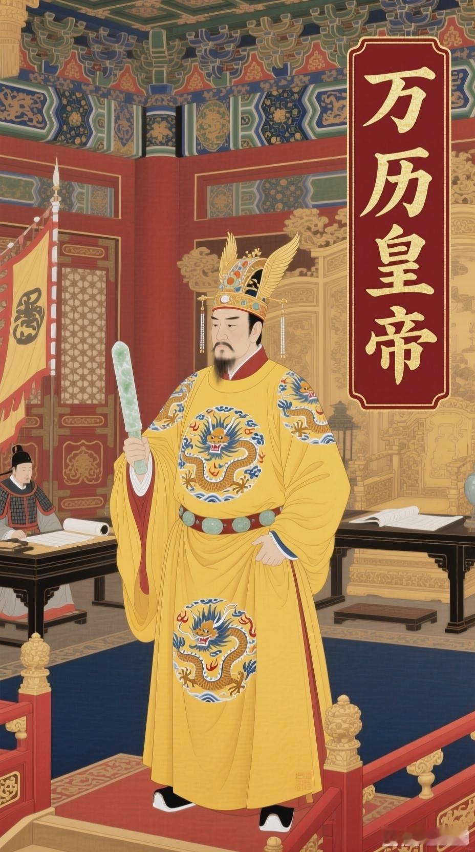 万历怠政30年国势未崩，核心靠三重支撑：
成熟的官僚体系：内阁与六部形成稳定的行