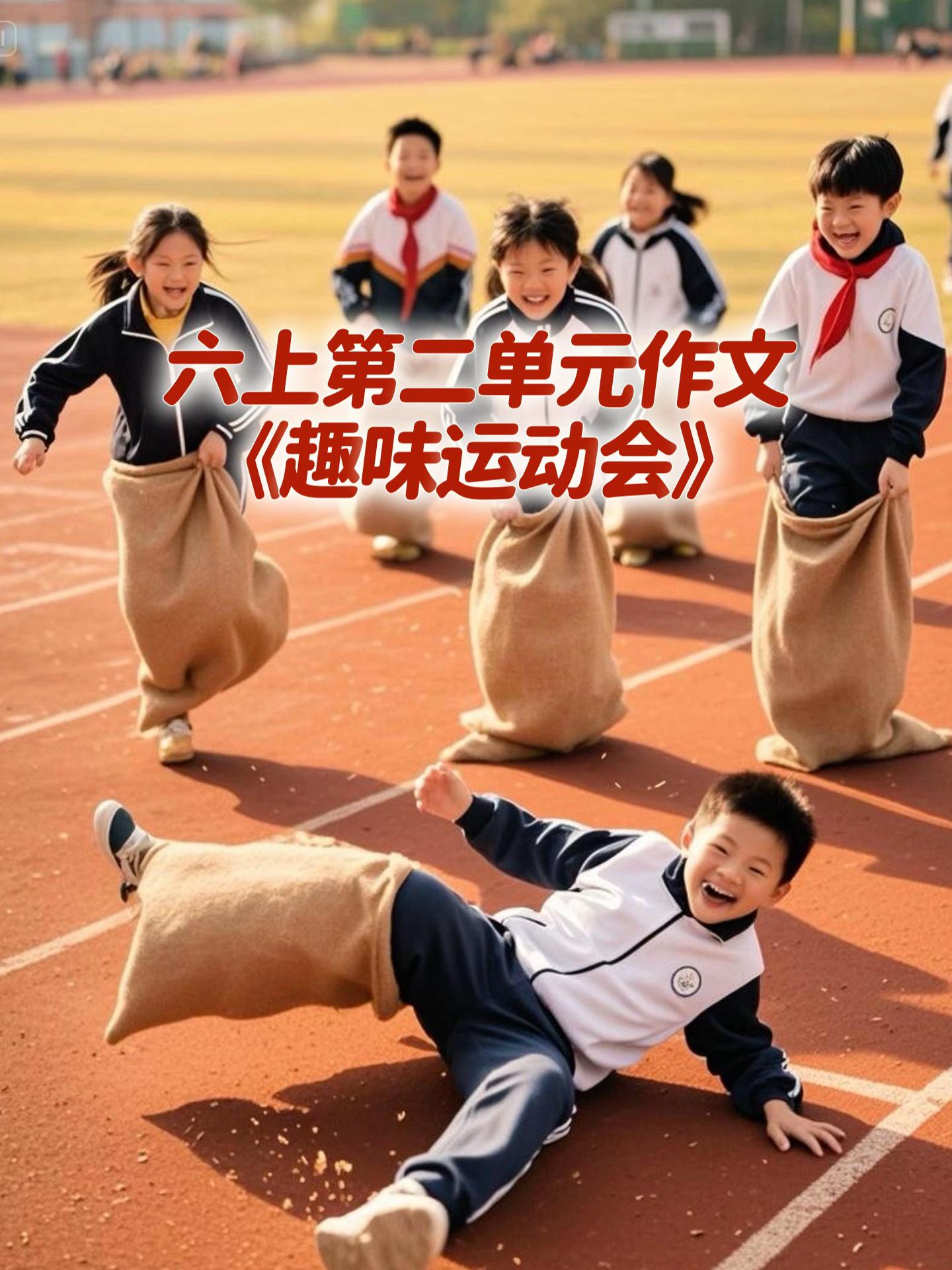 《趣味运动会》 优秀范文。家长必读，小学六年级上册第二单元习作《多彩的...