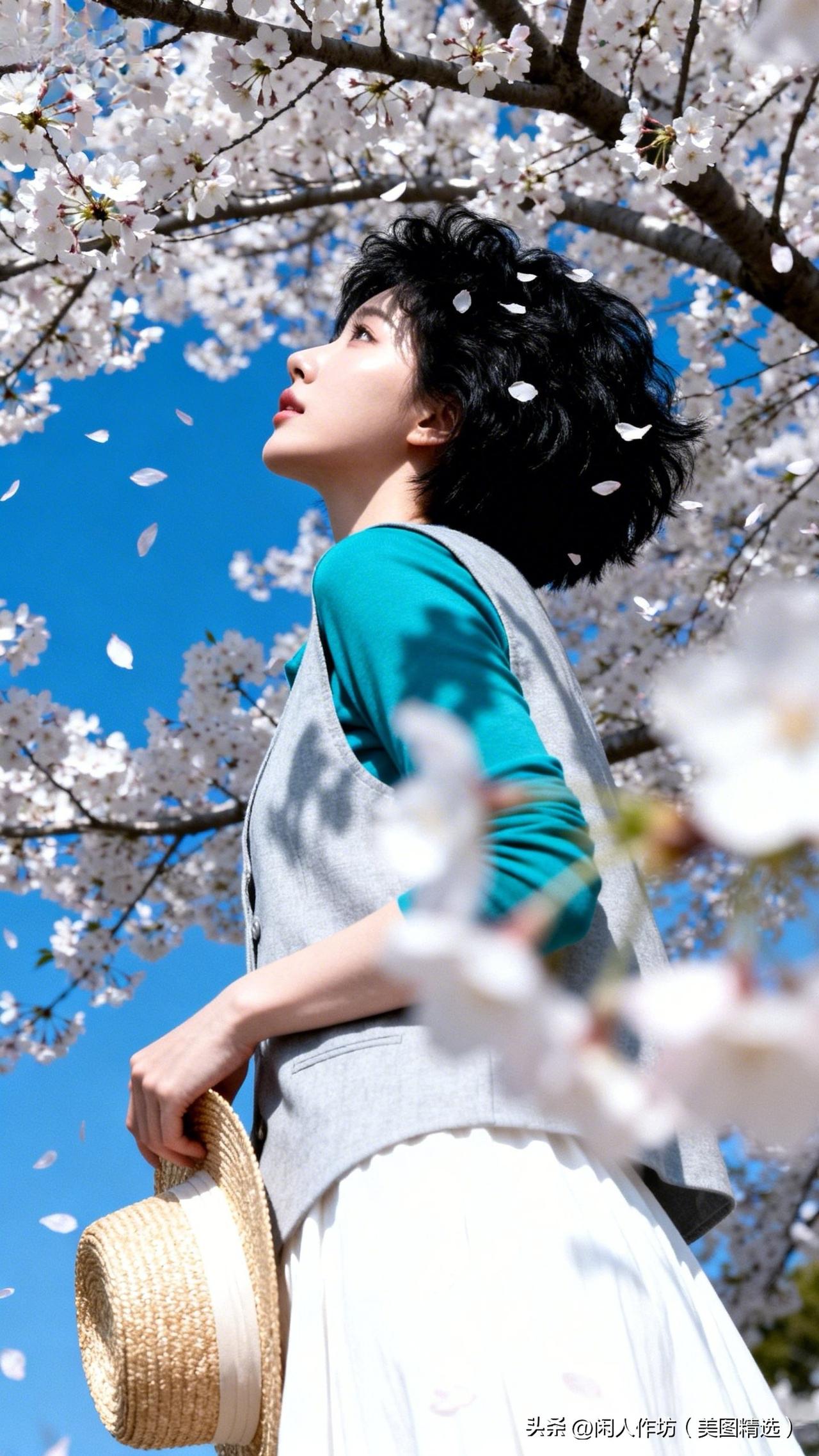 这发型也太美了吧