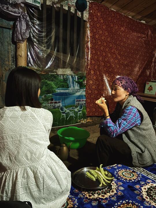 我在琼库什台住进了哈萨克牧民家！