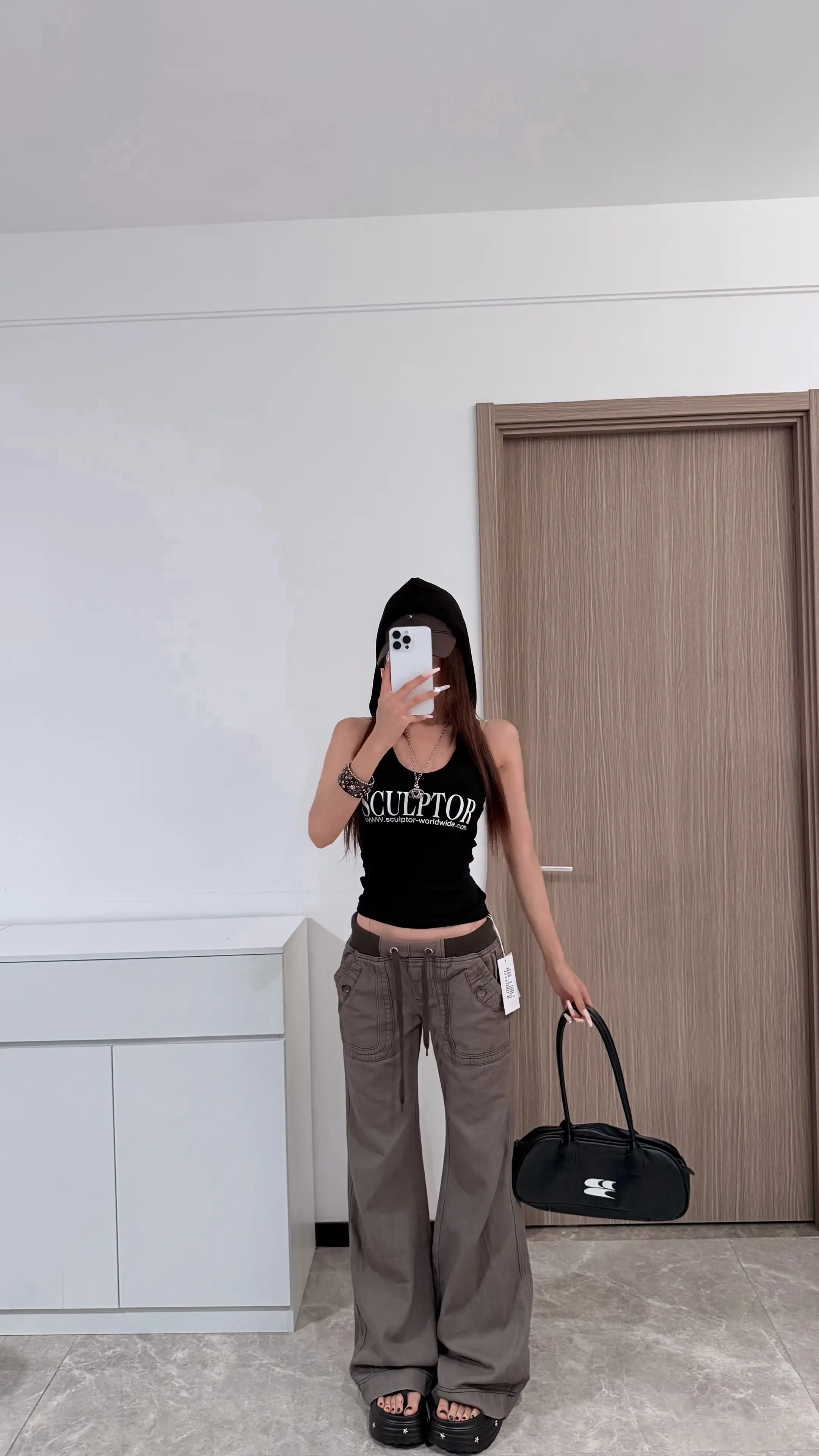 闺蜜们这一条我愿意称他为超模神裤，太百搭了