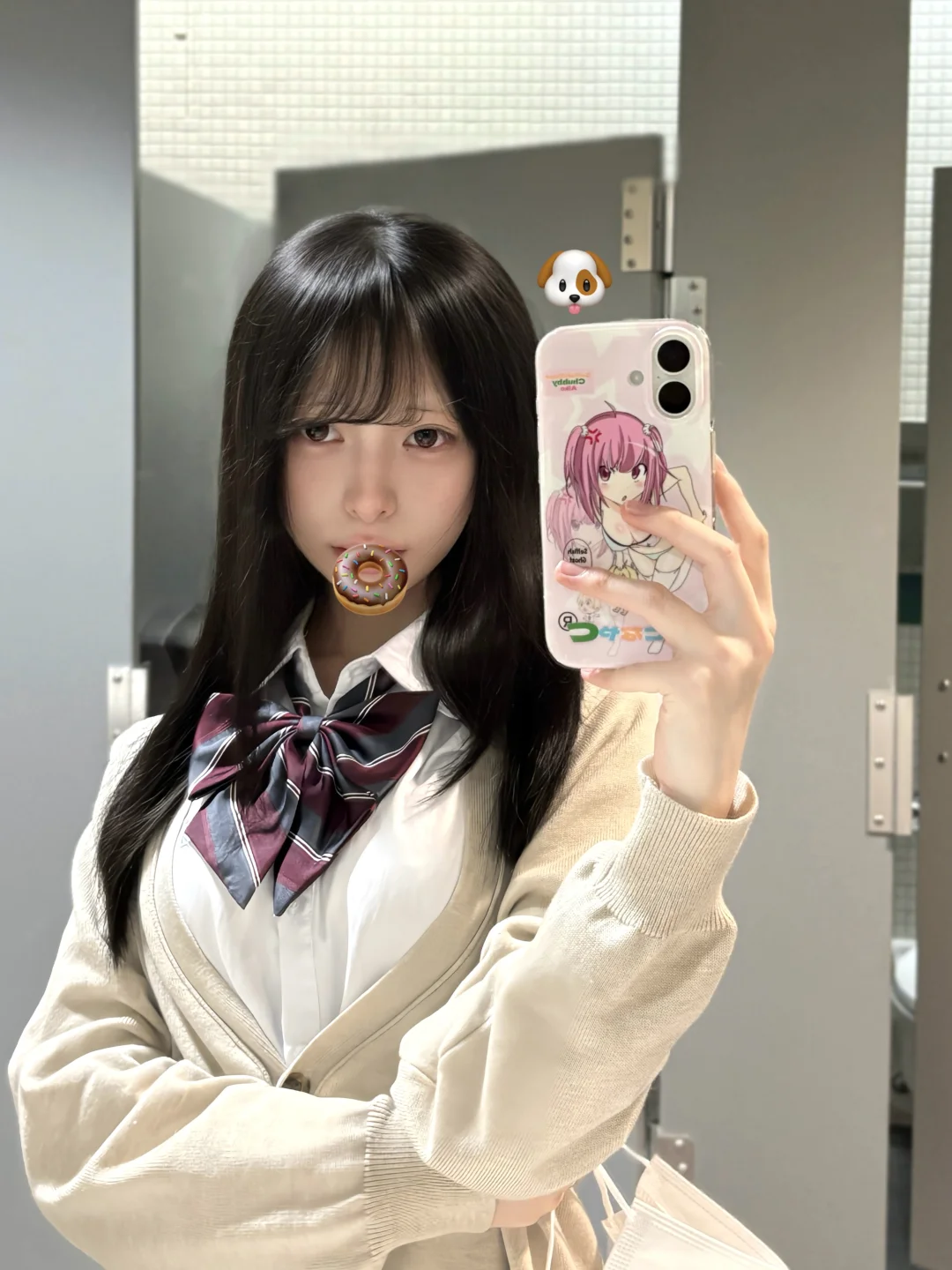 上学中