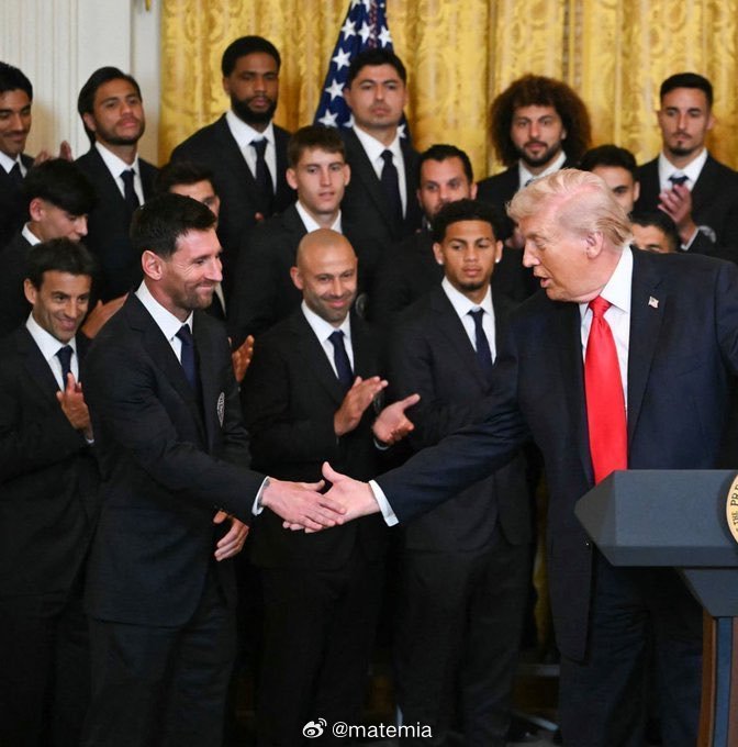 🗣️特朗普对梅西说：“你本可以去世界上任何地方，选择任何球队——但你选择了迈阿