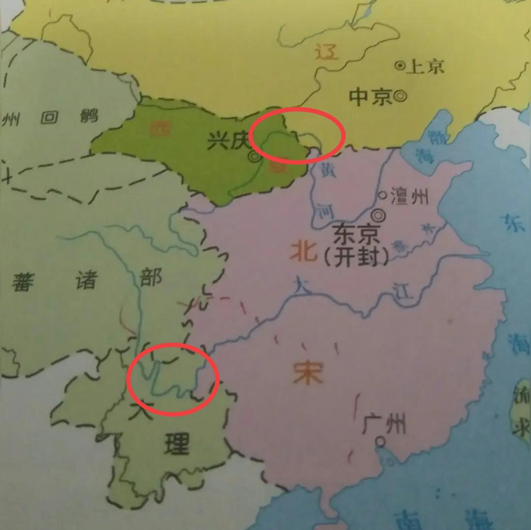 长江与黄河一南一北几字湾，北宋不曾拥有！