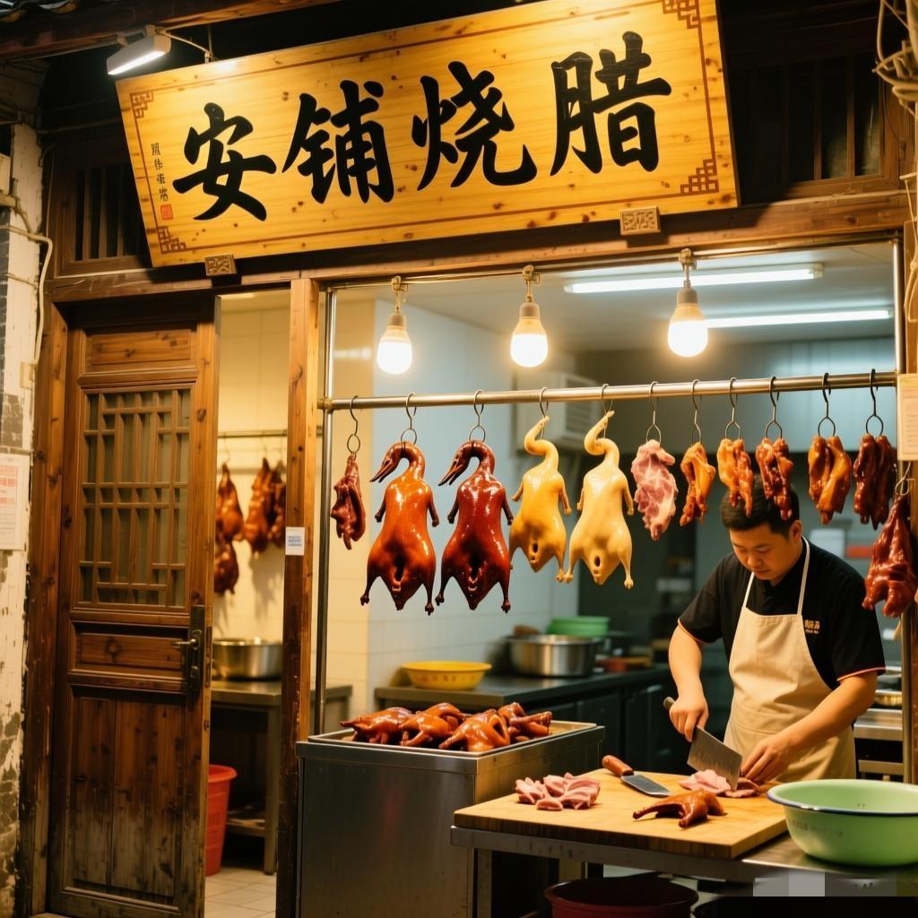 我有个来自湛江廉江、讲涯话的朋友，他在广州同德围市场附近开了家熟食烧腊店，主要售