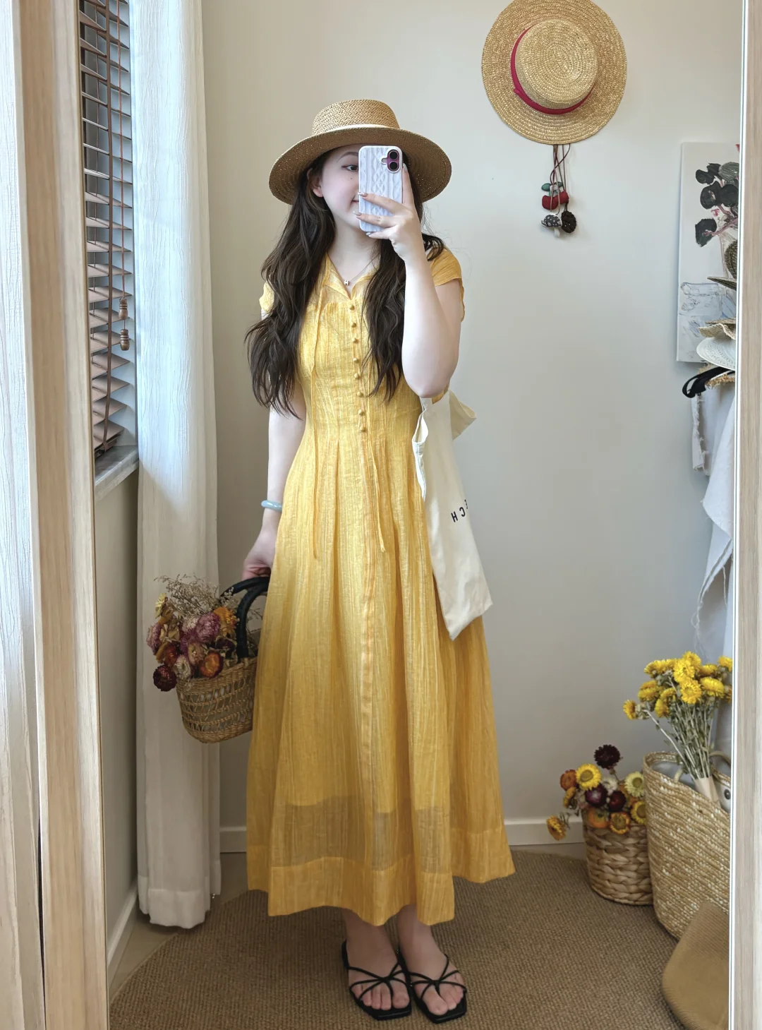 💛明媚阳光连衣裙～～～