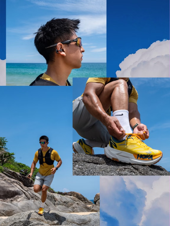 海岸线越野跑征服崎岖赛道