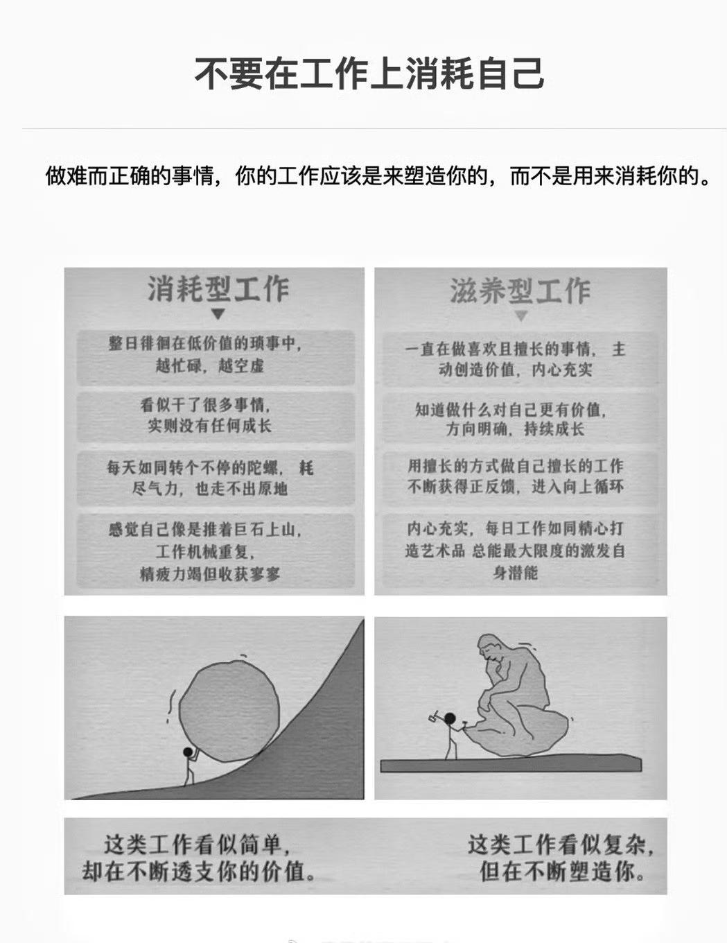 不要在工作上消耗自己 ​​​