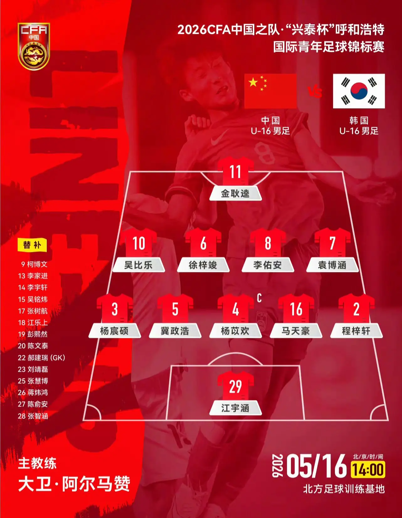 我评论了 的作品： 2026CFA中国之队·"兴泰杯"呼和浩特国际青年...