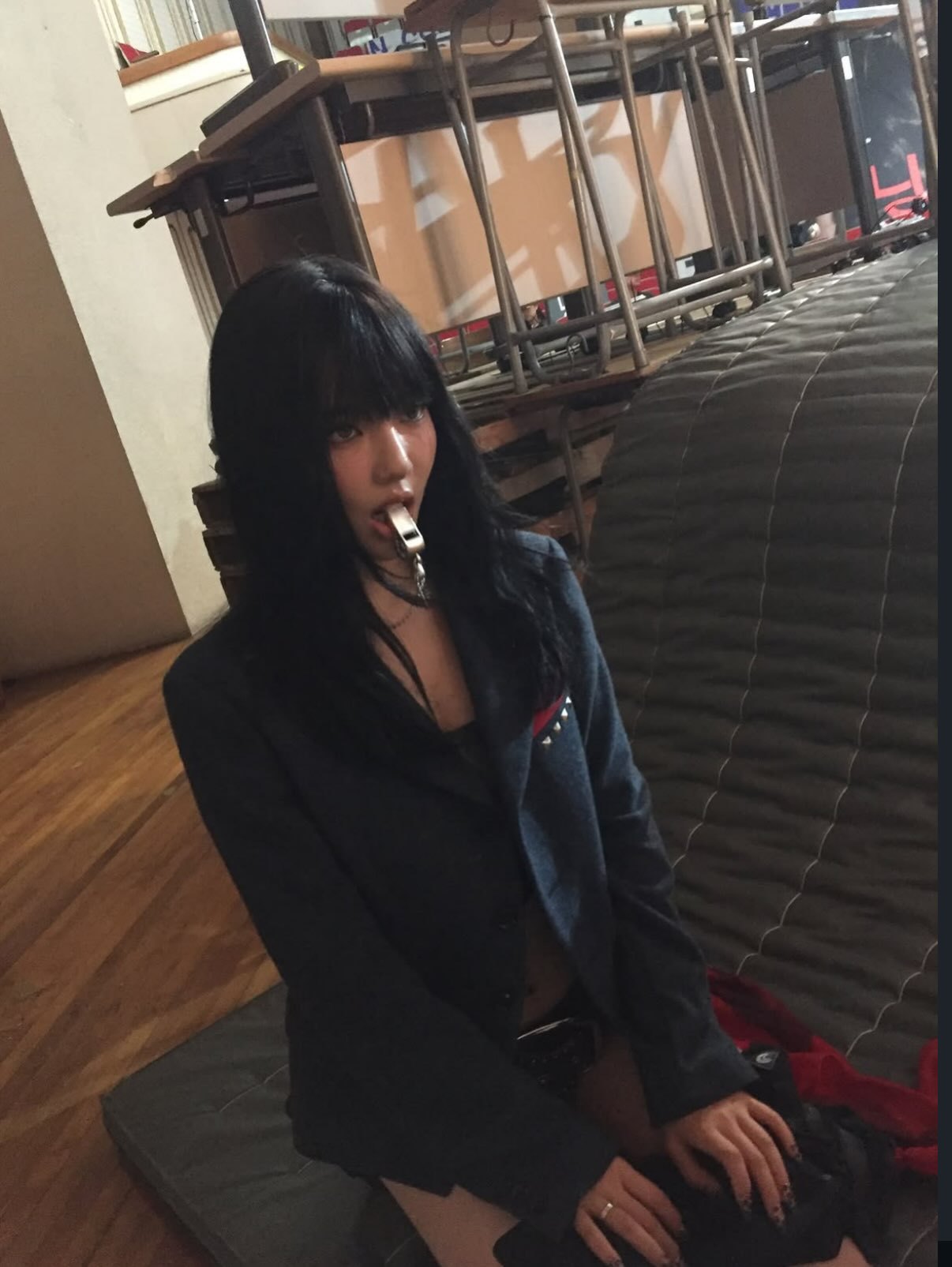 NINGNING宁艺卓 INS更新🖤🍒 