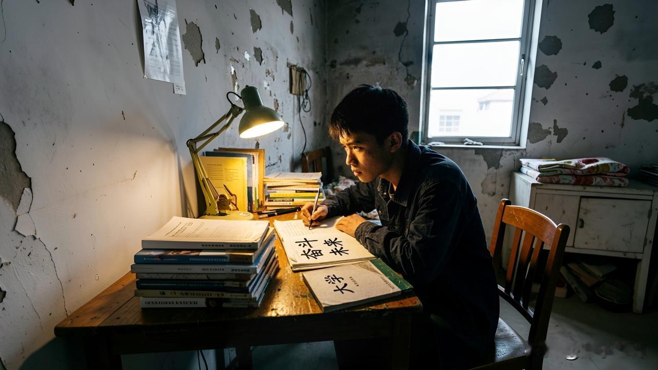 穷人的孩子，为啥要努力学习？
因为命运从不施舍怜悯，知识才是唯一公平的武器。
当