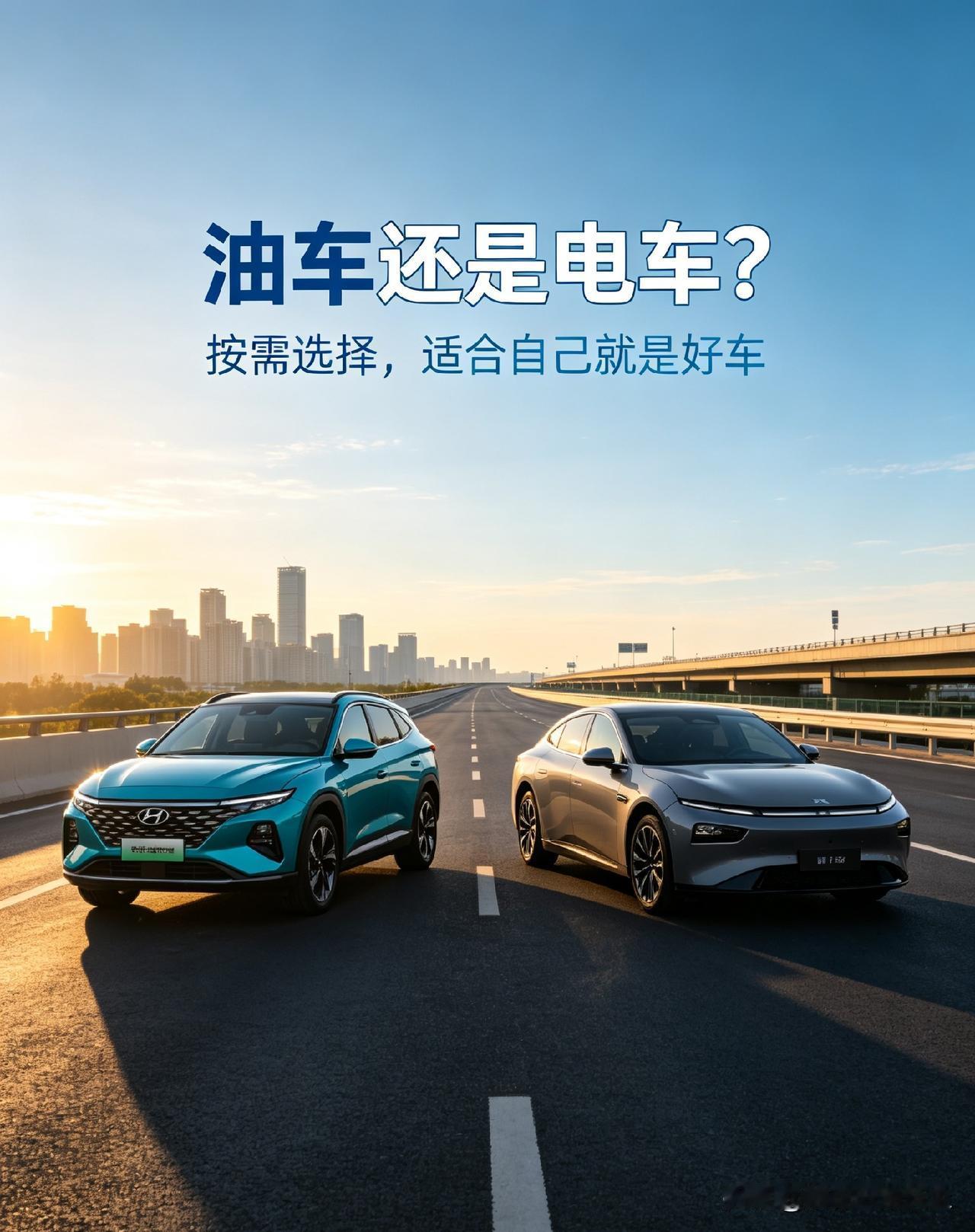 油车和电车该怎么选？这是很多家庭都纠结的问题，其实两者没有绝对的好坏，只看自己的