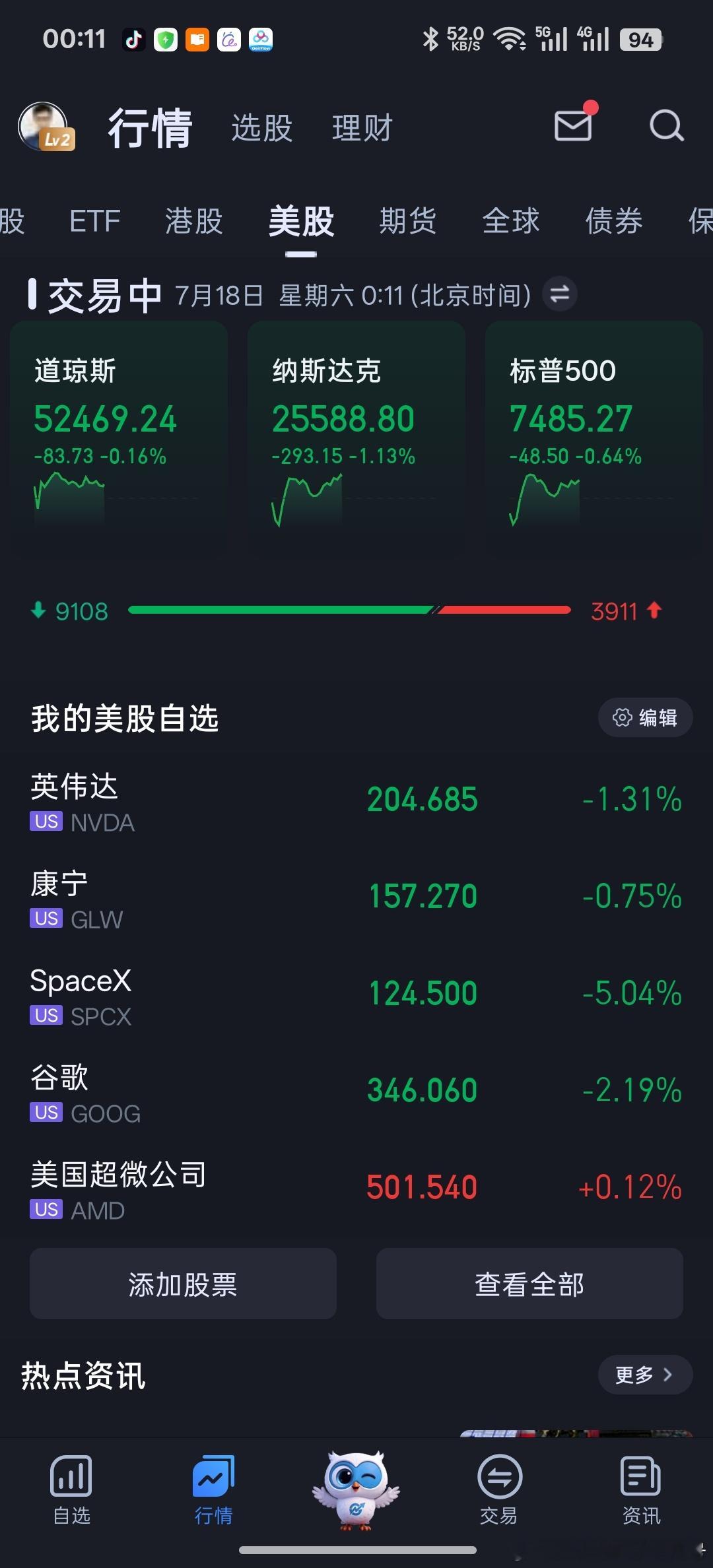 美股的量化根本不跟A股玩，sk海力士大涨8%