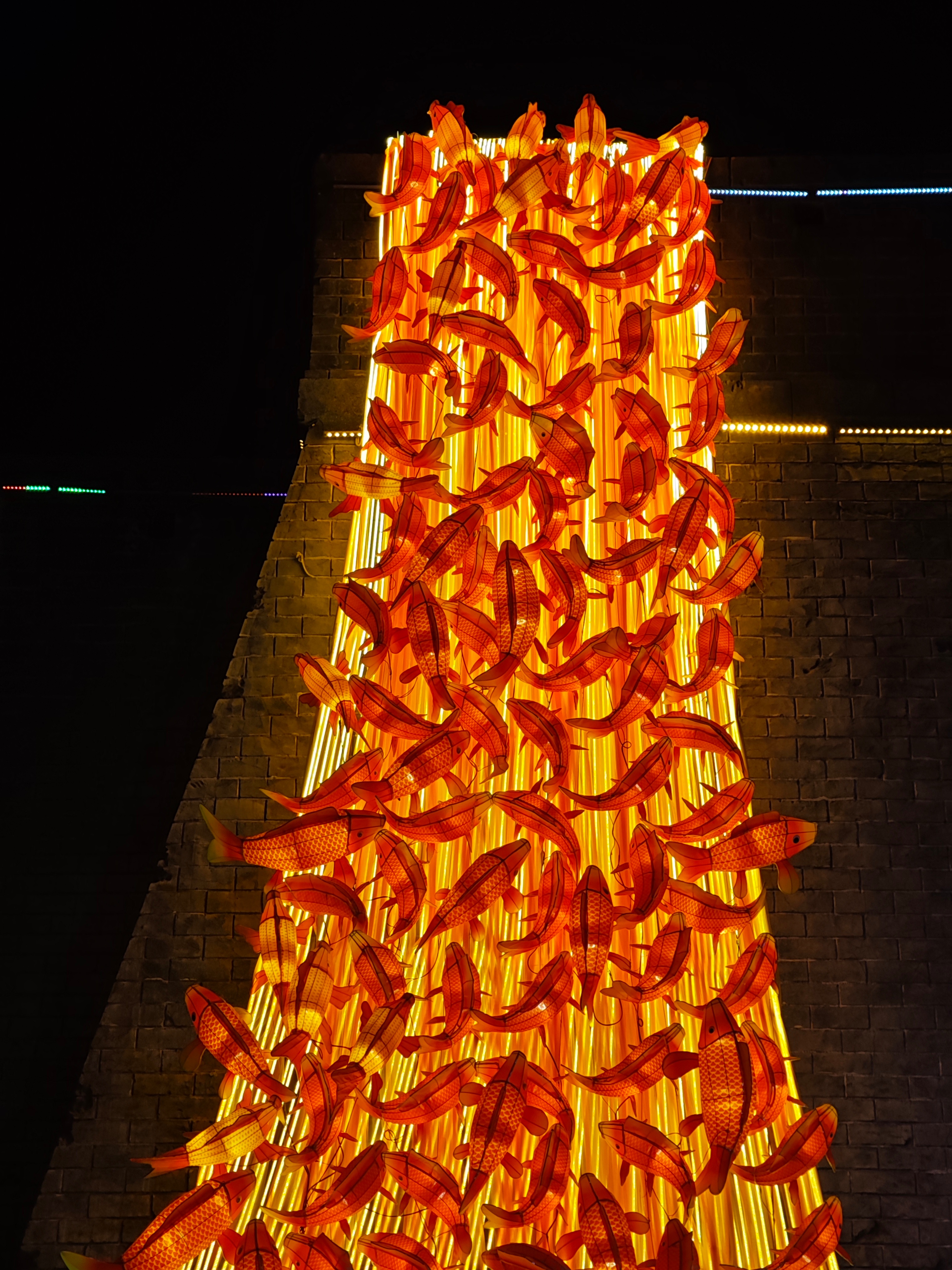 夜场的灯光还不错