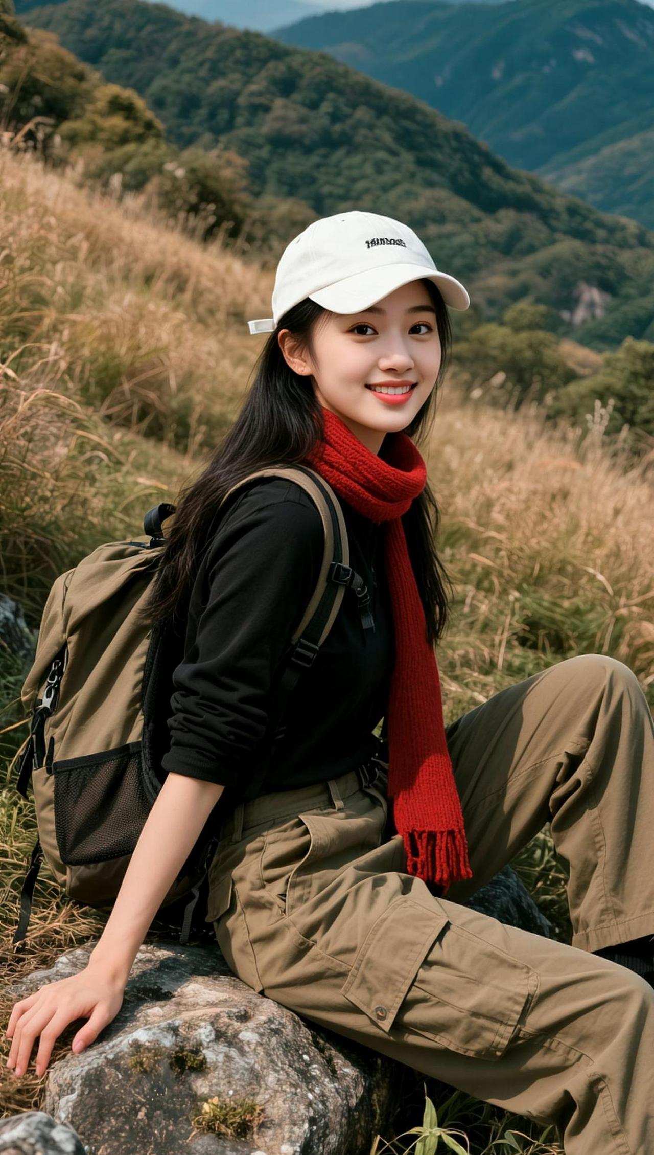 AI山野生活照 抖音ai创作 自然生态 农村生活